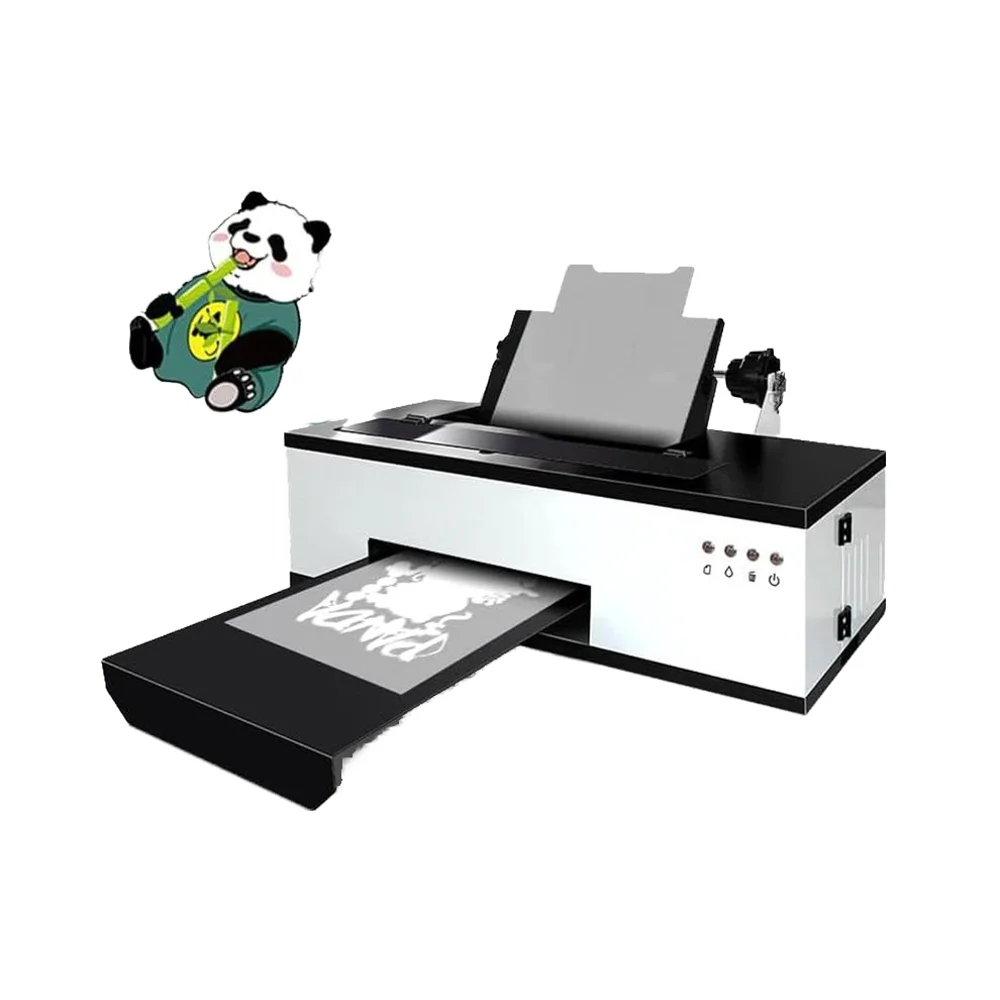 2026 Hot Sale Sihao DTF T-Shirt Direct Film Printer A3 L1800 New White Ink Circulation Roll Feeder for Transfer Printing