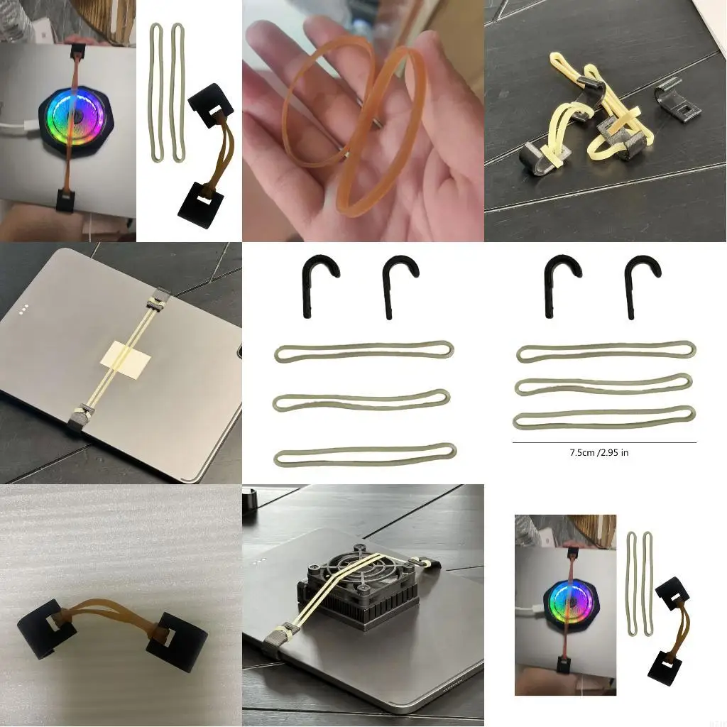 H7JF Back Clip для телефона планшета охлаждения вентиляционных аксессуаров растягиваемая группа