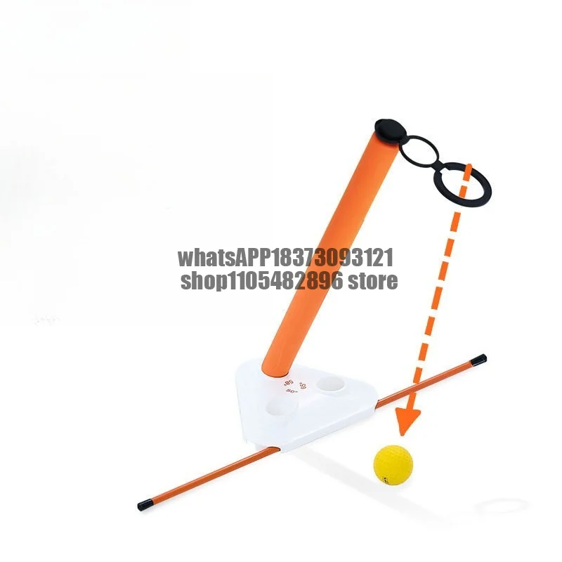 Professional Golf Swing Ring Practitioner Head Shake Elimination Plane Corrector Golf Swing Assist