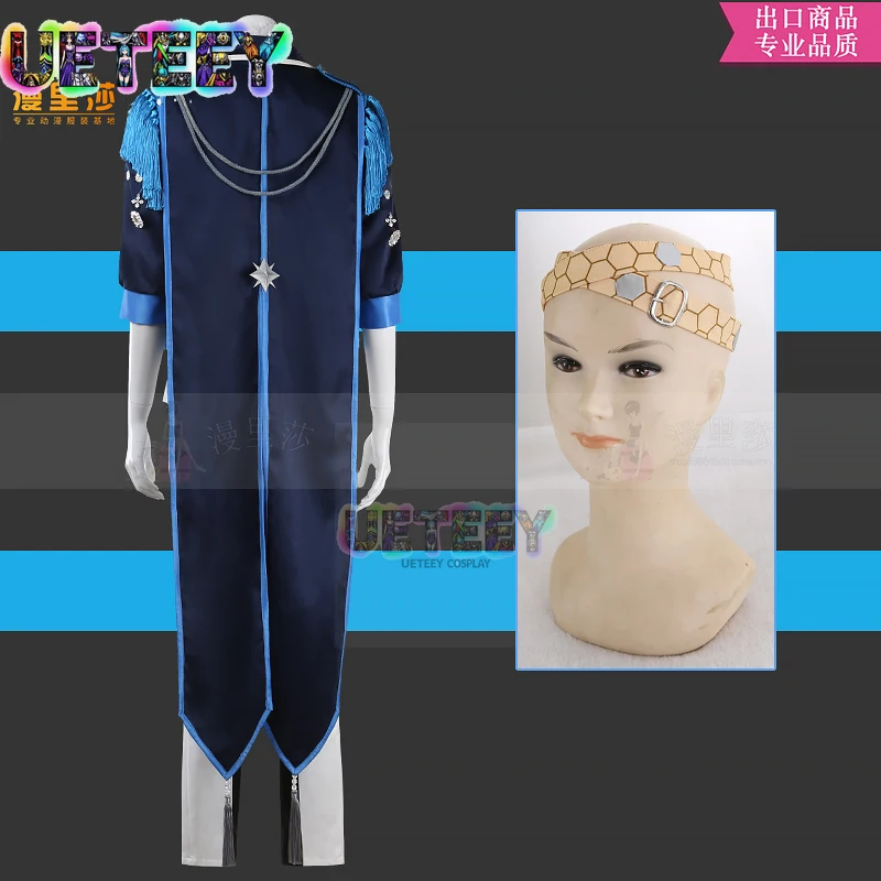 UETEEY COS Visual Prison Robin Lafitte Anime Illustration Cosplay Costume Halloween Anime Set Custom Size view 4