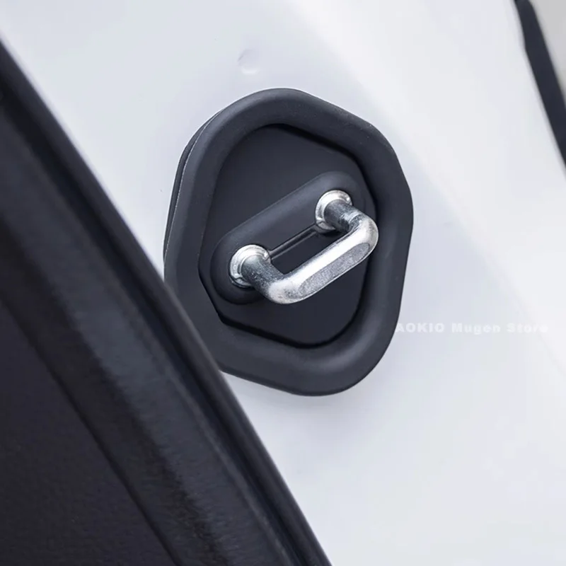 Car Door Latch Lock Buckle Silicone Protection Cover for Honda CR-V CRV Civic Accord Accessories 2017 - 2023