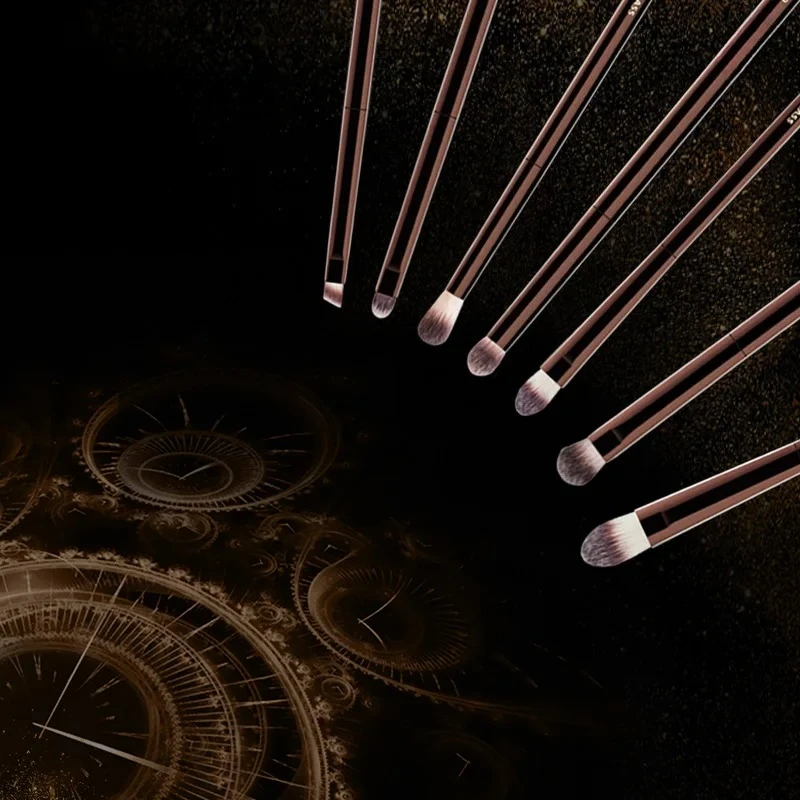Brochas de maquillaje de reloj de arena, base en polvo, corrector, colorete, bronceador, sombra de ojos, delineador de ojos, brocha para esculpir