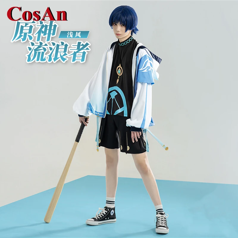 

CosAn Hot Game Genshin Impact Scaramouche/Wanderer Cosplay Costume Fashion Everyday Uniform Activity Party Role Play Clothing