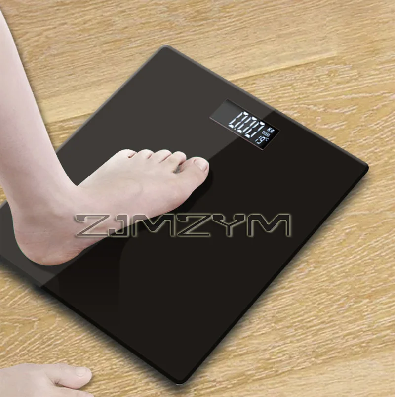 Scale for Body Weight , Digital Bathroom Scale with Step-On Technology, 3 Backlit Display, 180kg Weight Scale, ميزان وزن
