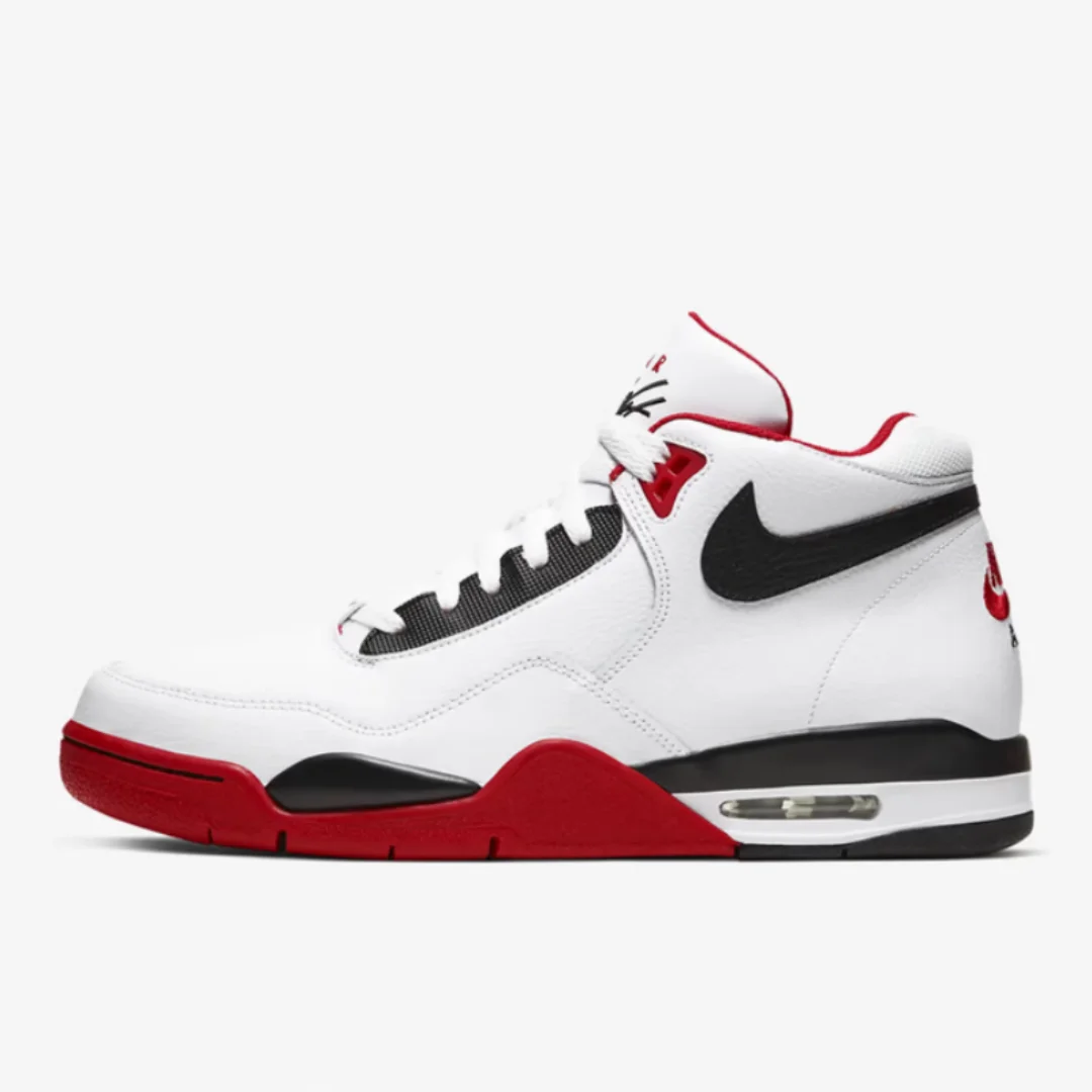 

Nike's New Lightweight Cushioning Visualized Air-Cushion Practical Men's Flight Legacy Durable and Wear-Resistant Basketball Shoes Bq4212-100