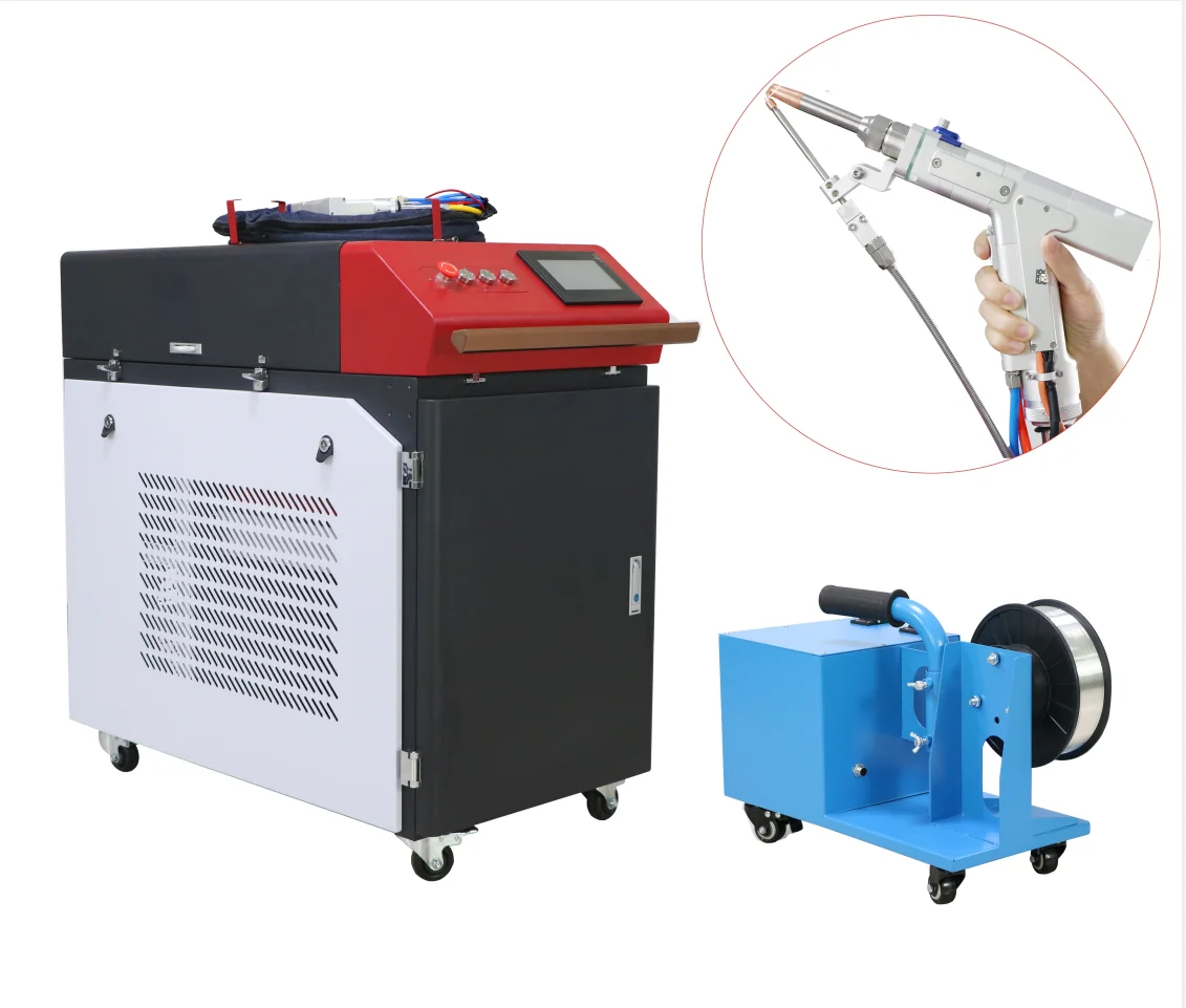 

High Productivity Welder 1000W 1500W 2000W Fiber Optic Welder Channel Welding Machine