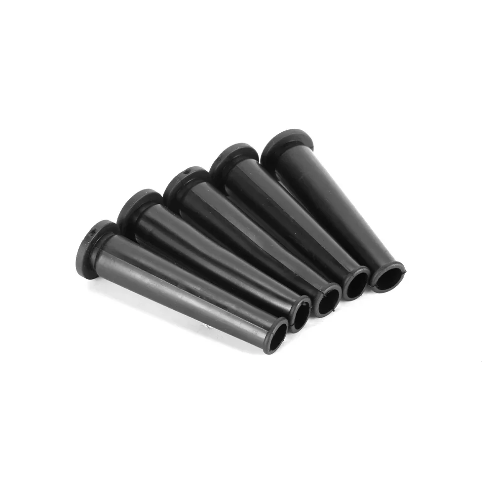 Rubber Cable Sleeve Wire Protector 5Pcs 20 X 70mm Fit Wire Diameter 9mm/0.35" For Angle Grinder Wire Connect Protection