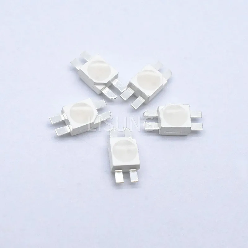 Imagem -05 - Smd 6028 Rgb Led Emitting Diode Chip Light Beads Lâmpada de Teclado Mecânico 3528 Led Counterpost 100 Pcs Bolsa