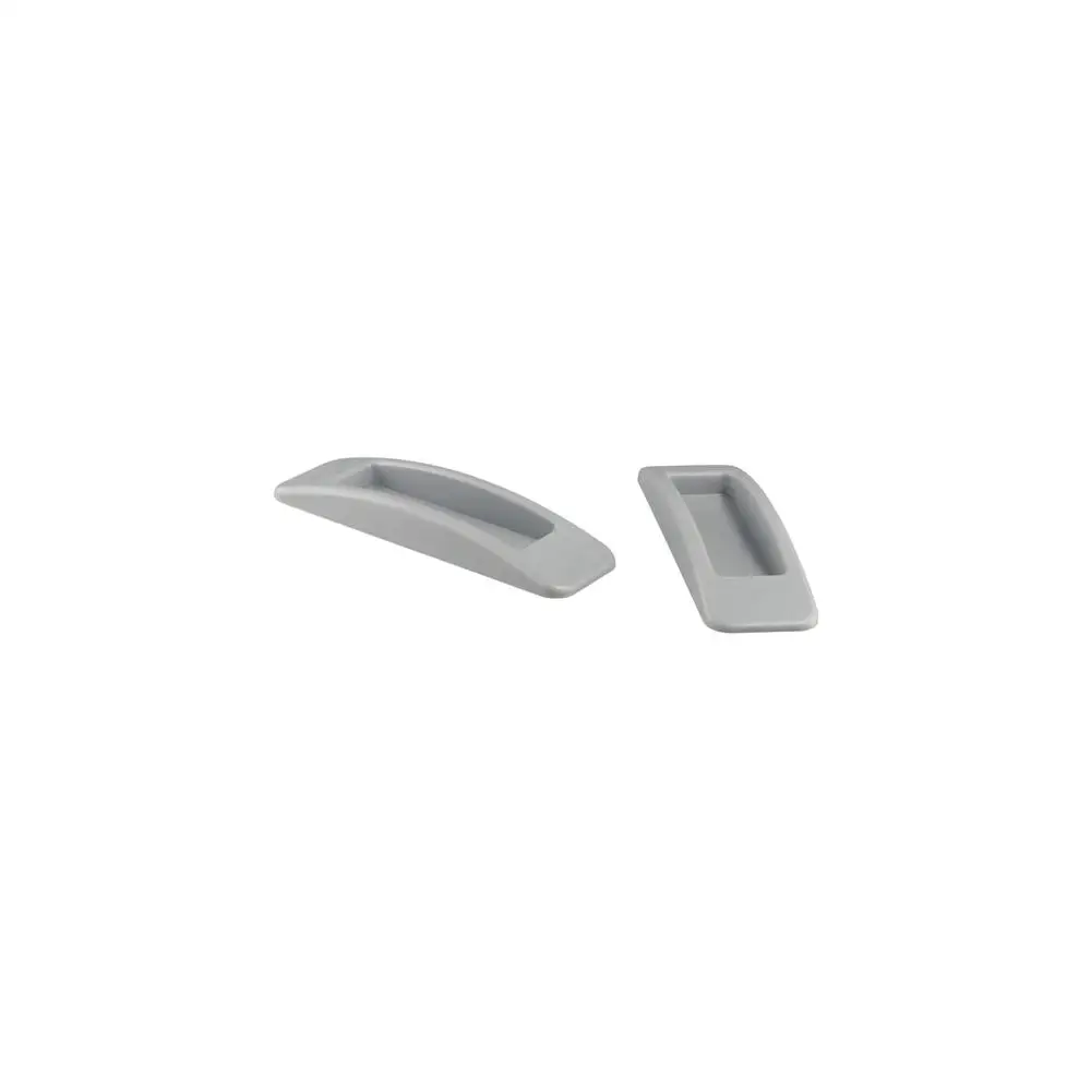 1pair Multipurpose Plastic Door Handle Paste Self-Adhesive Wardrobe Pull Furniture Accessories for Interior Doors