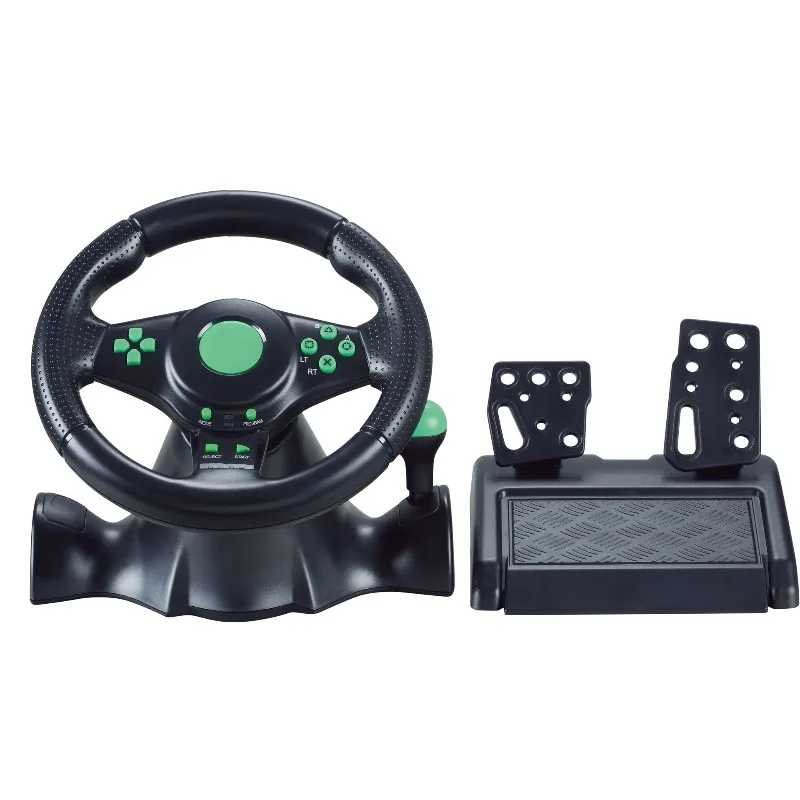 

XBOX360/PS3/PS2/PC 5-in-1 game steering wheel model USB computer vibration