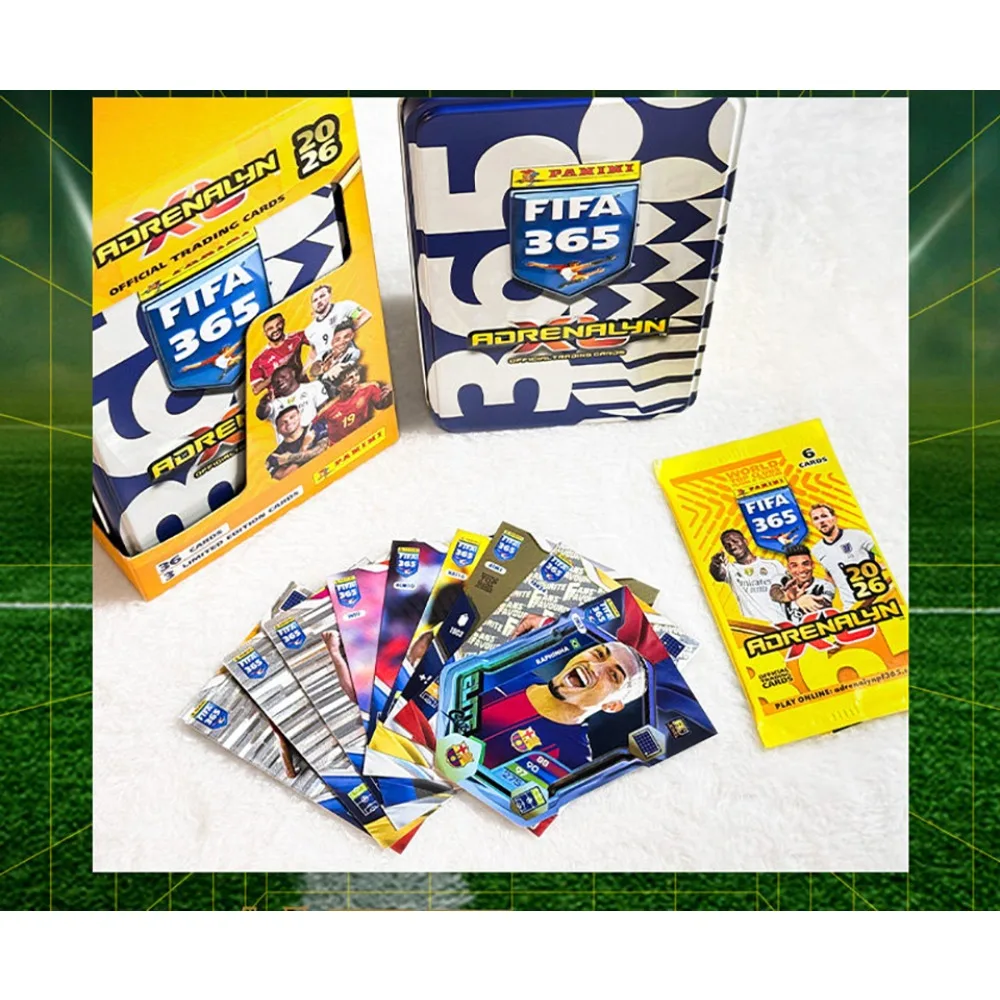 New OfficiaI Panini 2026 FIFA 365 Collection Cards Soccer Sports Popular Star Characters Cards Toys Surprise Gifts for Friends