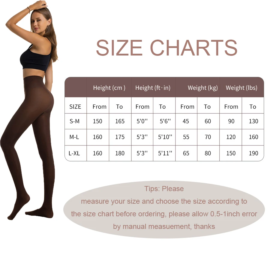 ZHUOHUA Women Tights Plus Size Pantyhose with reinforced pantyhose shaping,tight and tear resistant,sexy pantyhose