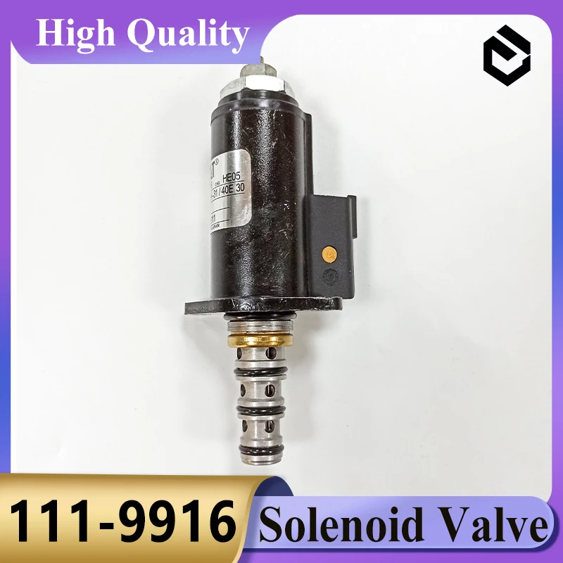 Válvula Solenoide 111-9916 1119916 para piezas de excavadora CAT E312B, E320B, E320D, E325B, E329D, E330C, E336D