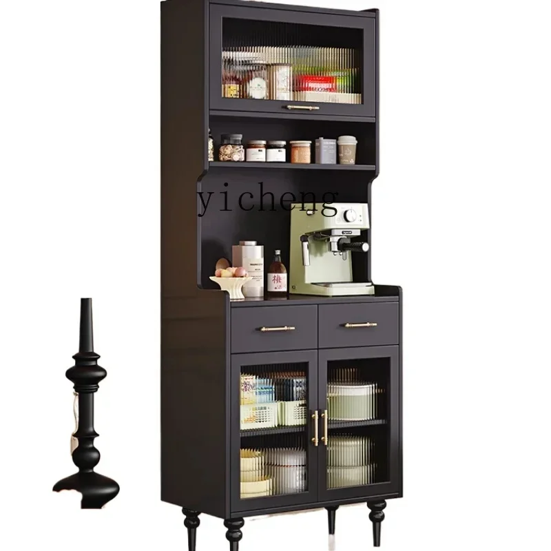l2 dining side cabinet solid wood living room integrated tea against the wall new cabinet wall