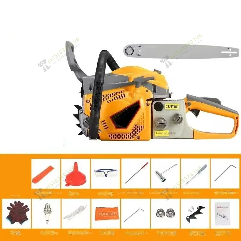 2-stroke/4-stroke Chainsaw Logging Saw High-power Small Portable Chain Saw  Gasoline  Logging Multi-functio