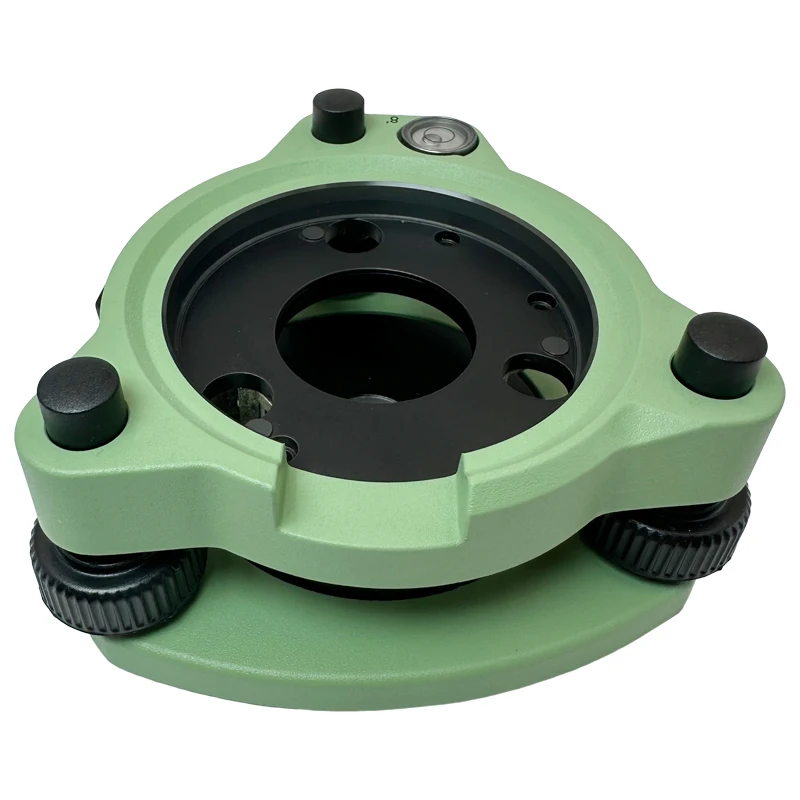 GDF321 Tribrach Green For SWISS Geosystems Without Optical Plummet Replacement For Total Station