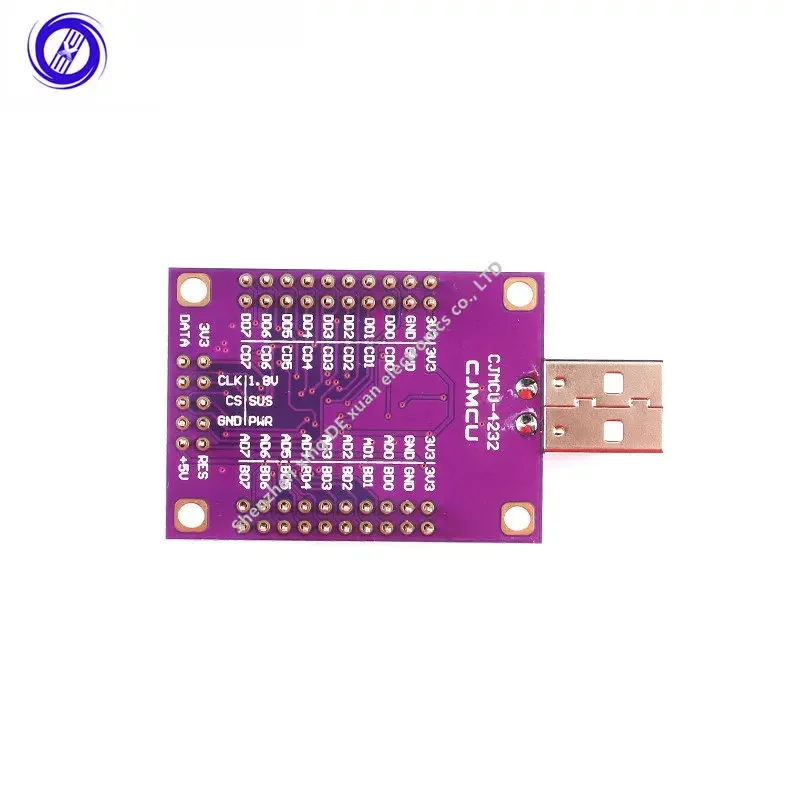 Módulo CJMCU-4232 FT4232 4 canais USB para porta serial UART/SPI/I2C/JTAG/RS232/RS485/RS422