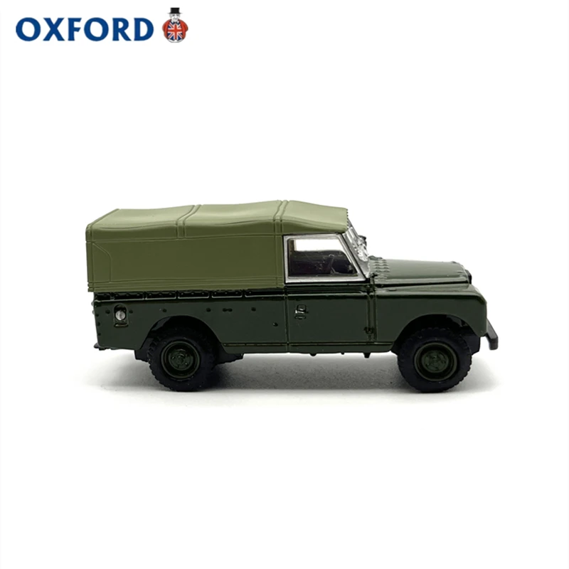 Oxford 1:76 Land Ro-ver II Jeep Transporter Diecast Simulation Model Cars Toys