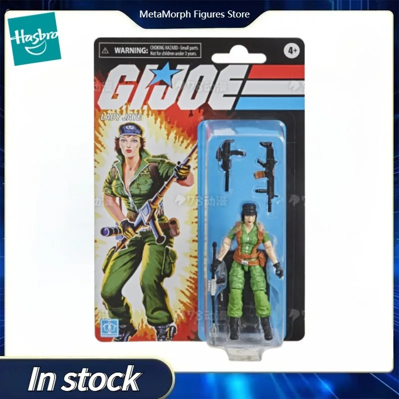 

Оригинальный Hasbro G.I. Коллекционные фигурки и модели аниме-персонажей Lady Jaye из серии Joe Classified в ретро-стиле