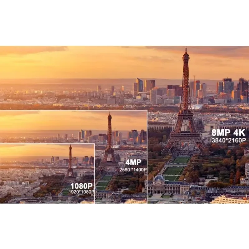 OEM 8MP Cámara Set 4K NVR Kit de cámara POE 8ch 16ch 32 canales Sistema IP Sistema de vigilancia CCTV de seguridad