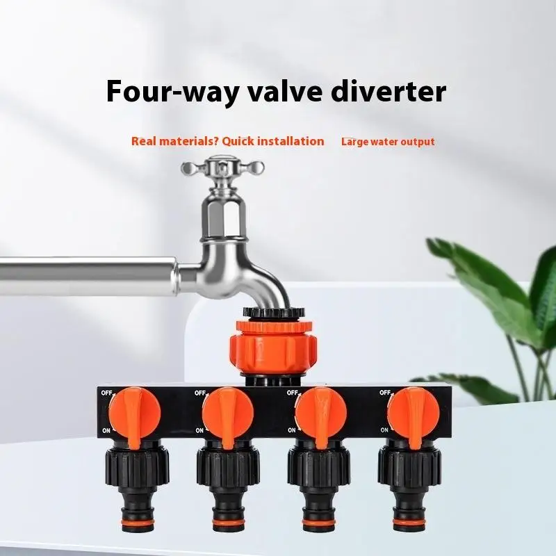 

Garden Watering Hose Connection Splitter Line Irrigation System Connector Agriculture Gardening Parts Supplies