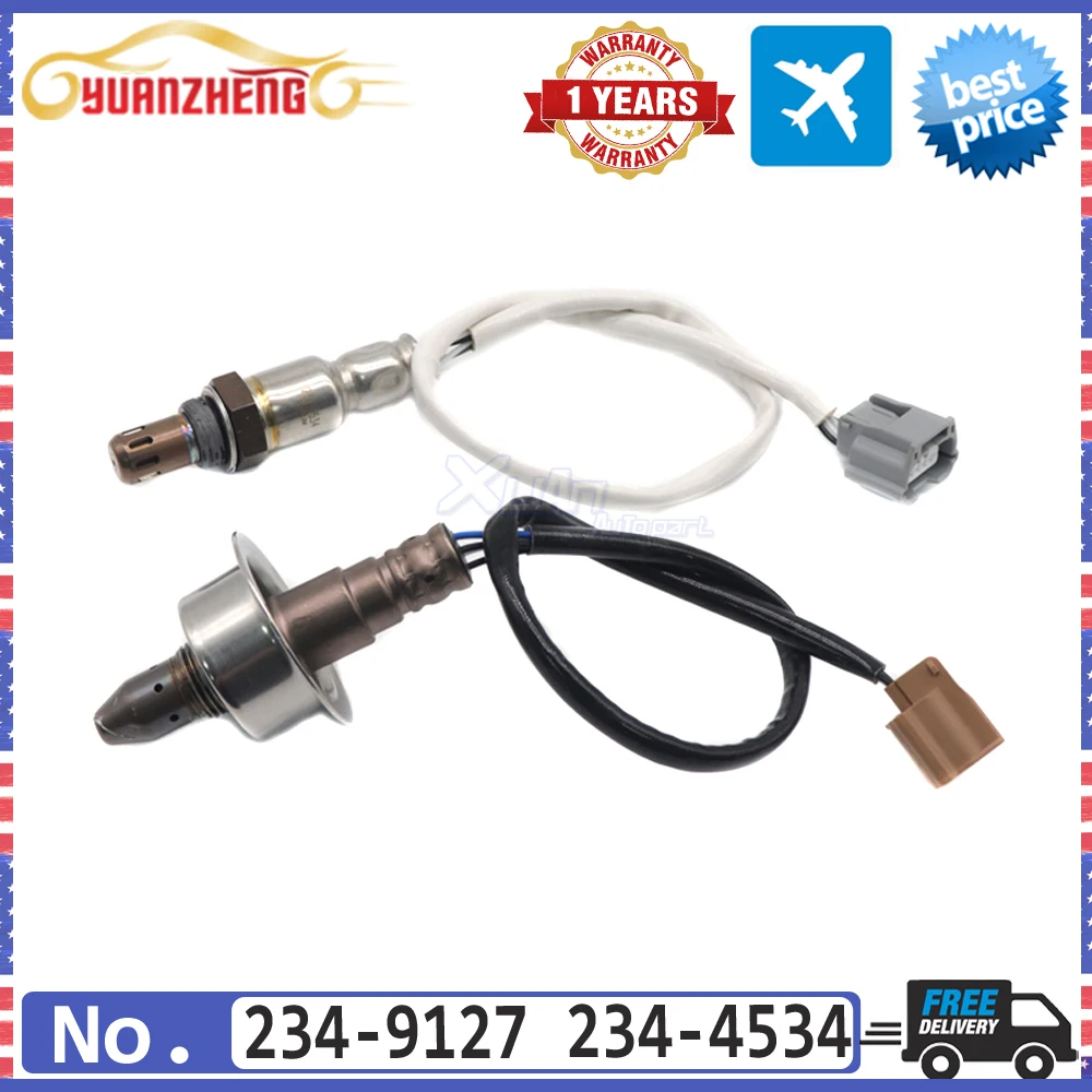 2pcs NEW Upstream& Downstream Oxygen O2 Sensor 234-9127 234-4534 For Nissan Micra Versa Versa Note 1.6L 22693-1KT0A 226A0-1KT0A