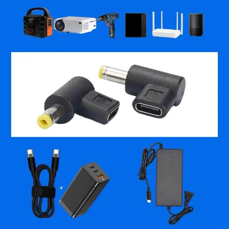 462E Joint Potential Charging Joint Type C To 4.0x1.7mm Receptacle For Laptops Monitors Speakers
