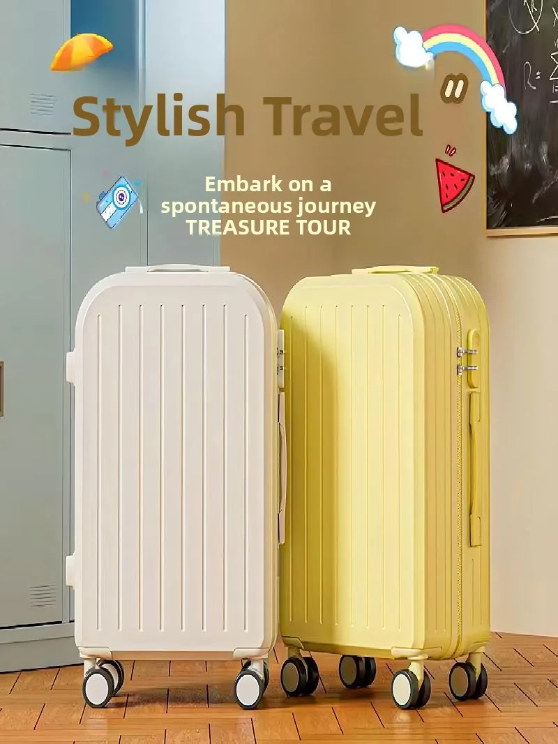high-aesthetic-20-inch-women's-luggage-style-student-pull-rod-24-inch-men's-anti-fall-travel-suitcase-new-dry-password-box