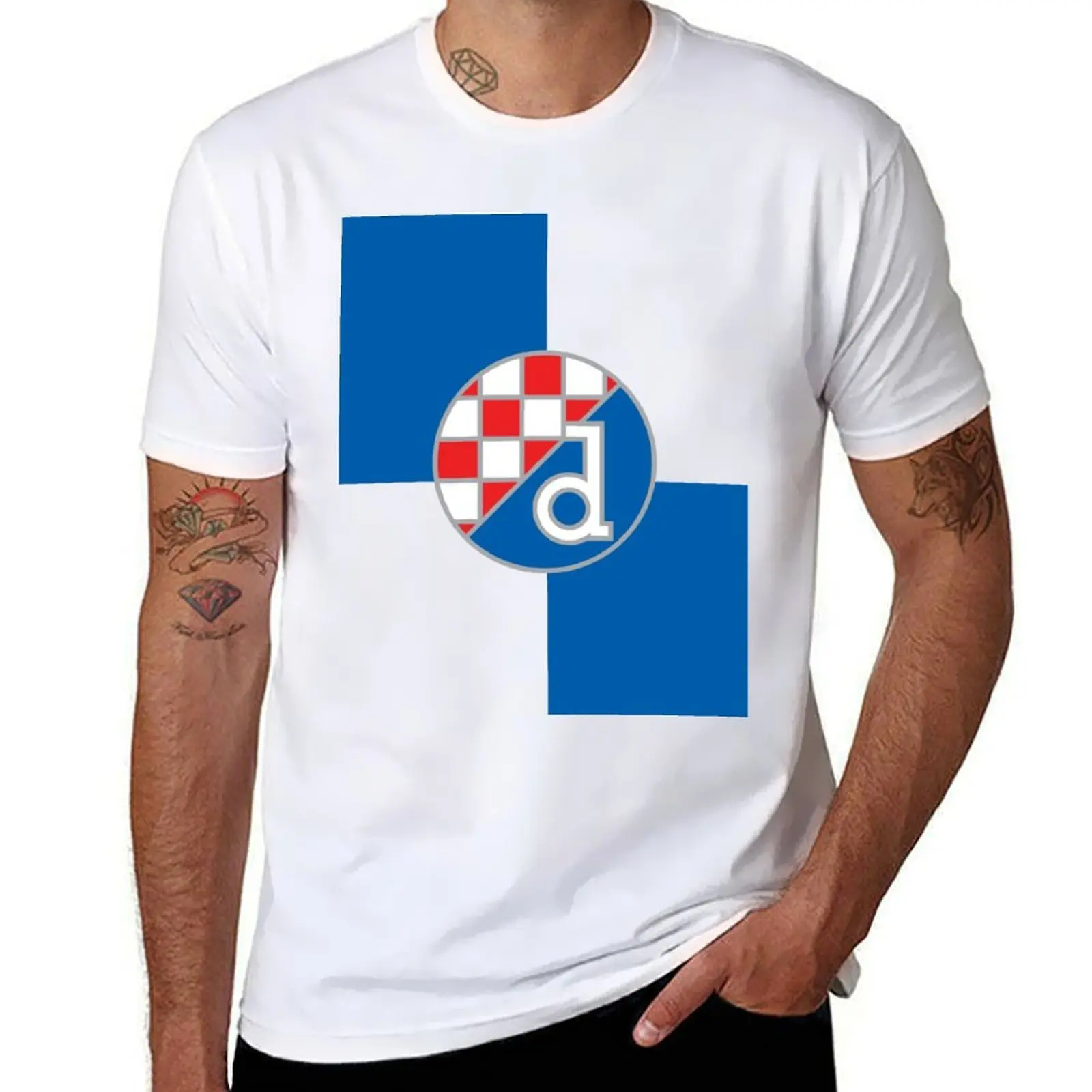 

Dinamo Zagreb Football Club T-Shirt t shirt man casual t shirt man luxury T-Shirt