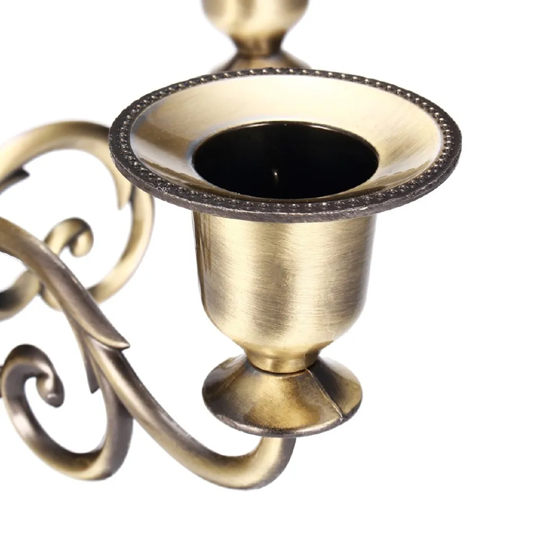 Decoration Candle Holder Elegant Exotic Holder Home 3/5 Arms Candelabra Crafts Candlelight Dinner High Quality