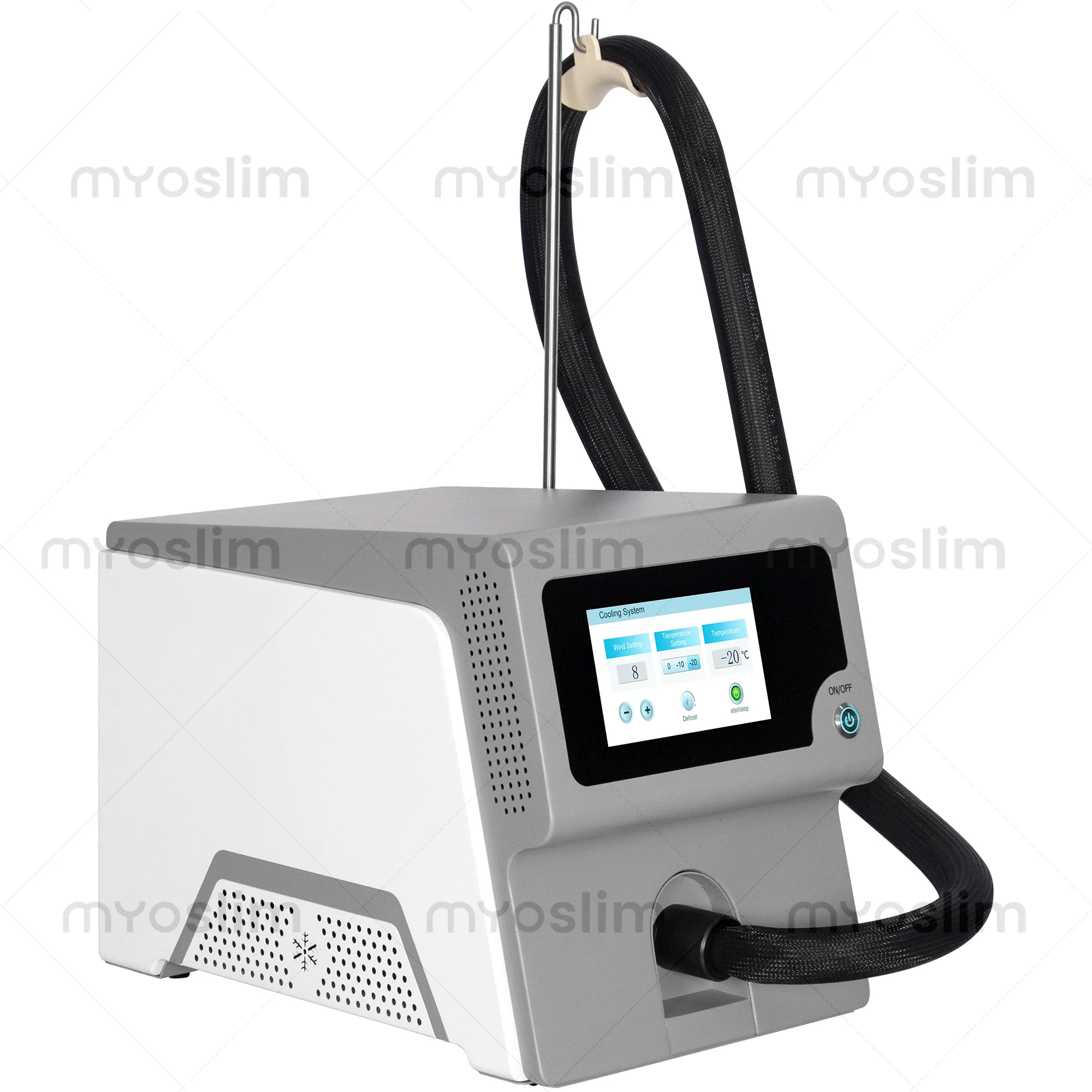 Cryo Skin Cold Air Cooling Machine -20℃, Lase Skin Thermal Damage Prevention, Compatible Multiple Lase Beauty Devices