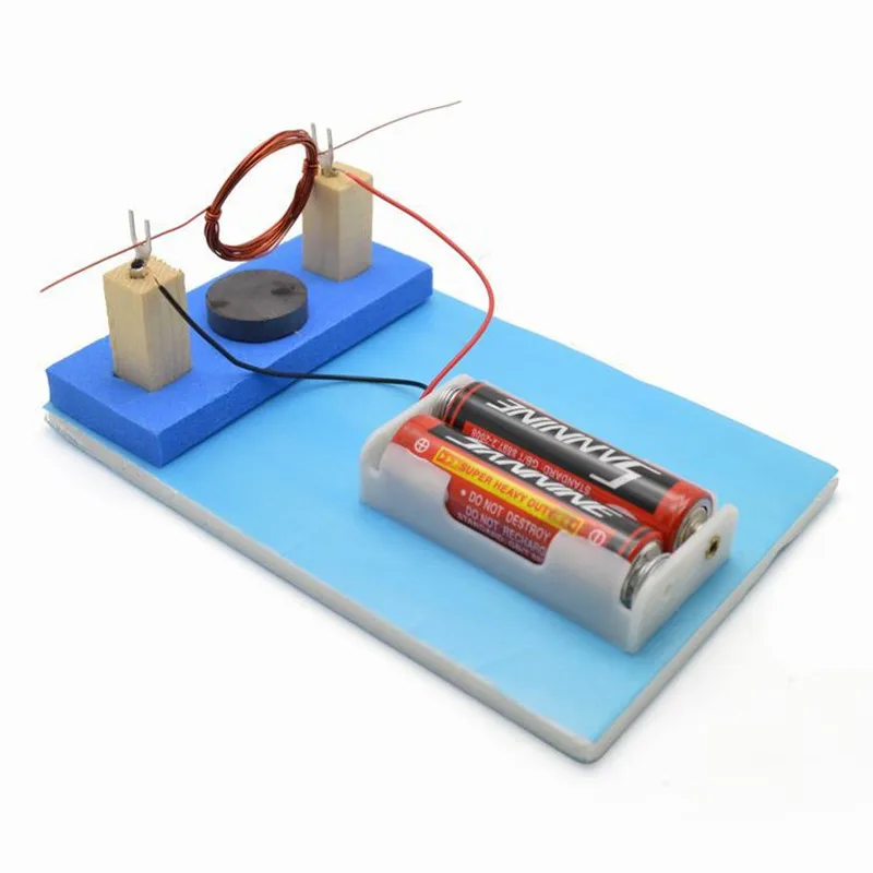 Kinder Wissenschaft Lernspielzeug Montessori DIY Gleichstrommotor Physikalische Produktion Technologie Wissenschaftliche Experimentierausrüstung – Detail 5