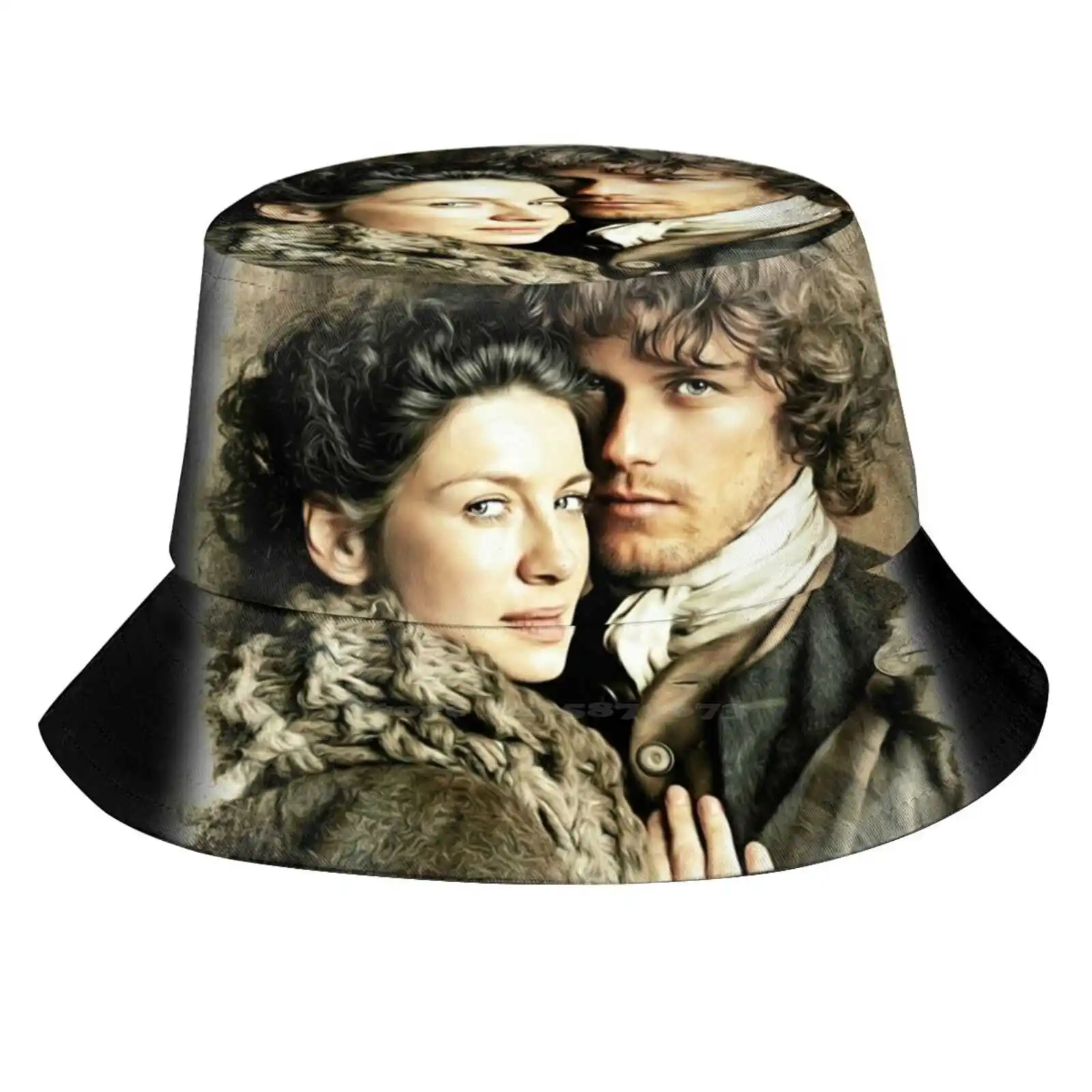 That's Couple Outlander Unisex Fisherman Hats Bucket Hats Fraser Sam Heughan Series Sassenach Lallybroch Je Suis Prest Clan