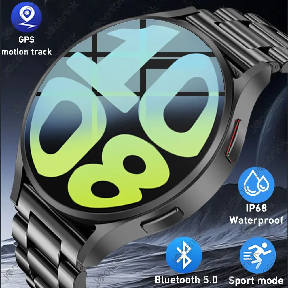 2024 New Smart Watch Men GPS Motion Pash BT Call Health Monitoring Sport Mode IP68 Waterproof Smartwatch Women For Samsung Watch