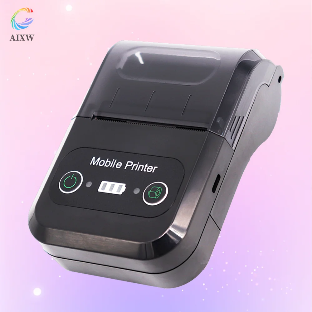 

AIXW Mini Receipt Thermal Printer for Android & Tablet PC for Bluetooth Printing with Free APP & Program for Shop Managers