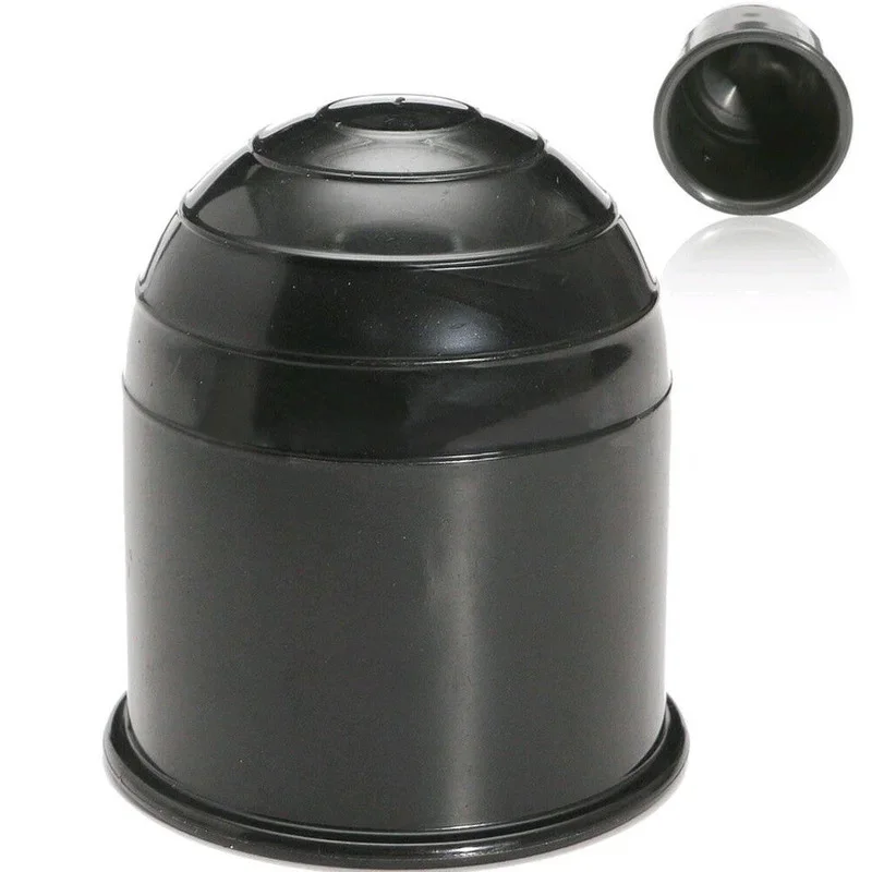 Tappo di protezione universale per rimorchio da 50 mm Copertura a sfera Copertura a sfera per barra di traino del veicolo Tappo di protezione per gancio per rimorchio in plastica Protezione per auto