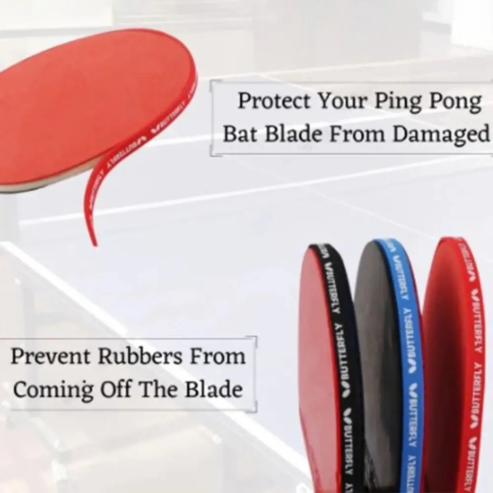 Thickened Table Tennis Racket Edge Protection Self-adhesive Ping Pong Bat Protective Side Tape Edge Protection Strip