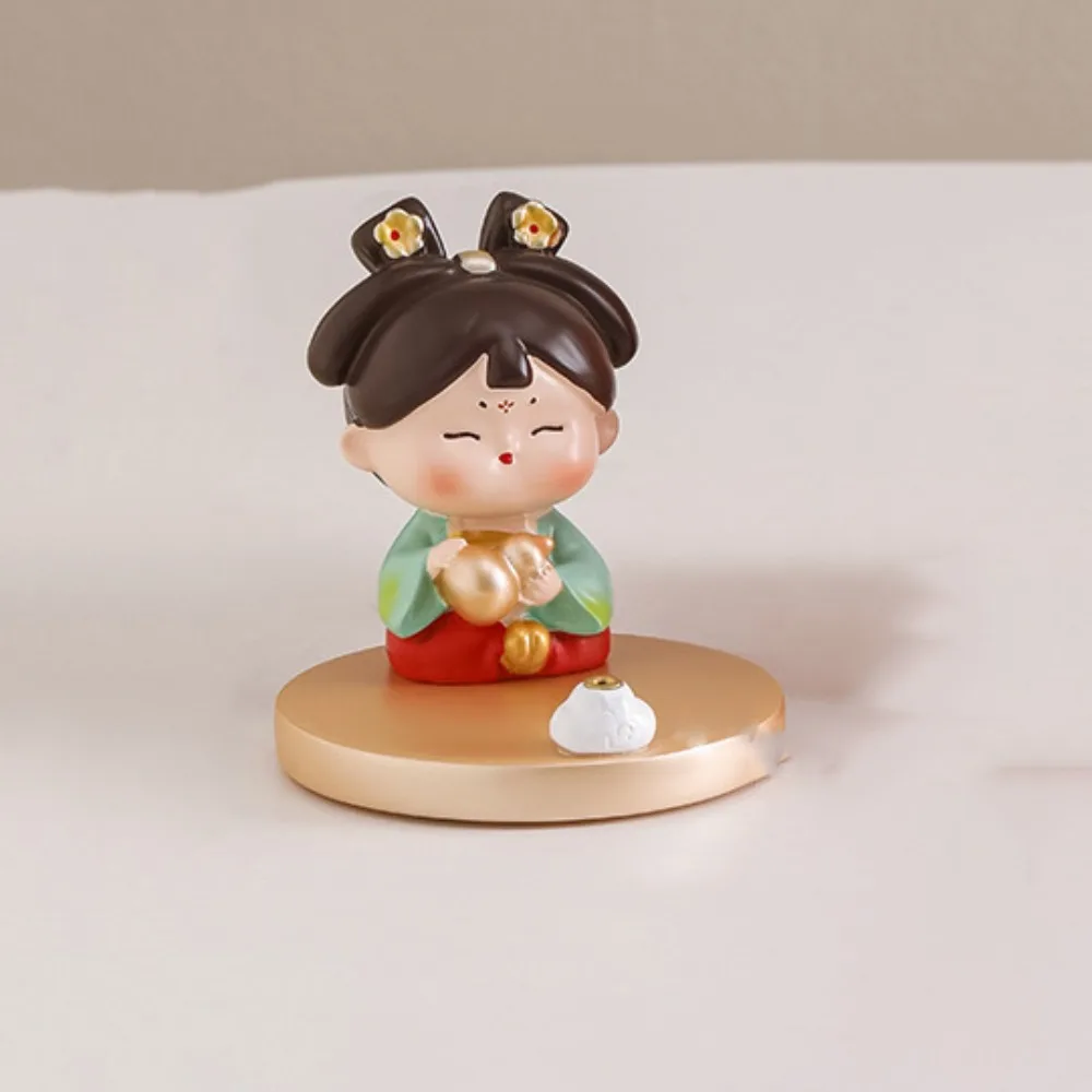 

Resin Ancient Style Phone Stand Aesthetic Anti-slip Chinese Style Mobile Phone Holder DIY Crafts Ins