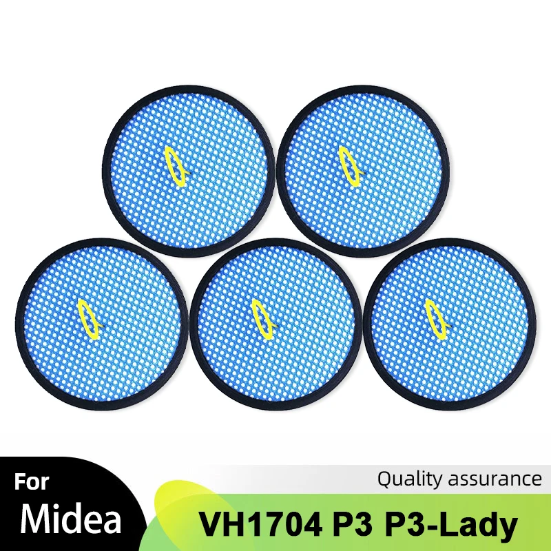 Dust Core Filter for Midea VH1704 P3 P3-Lady Vacuum Cleaner Parts Filter Cotton VH1704 P3-L P3 Filter Element