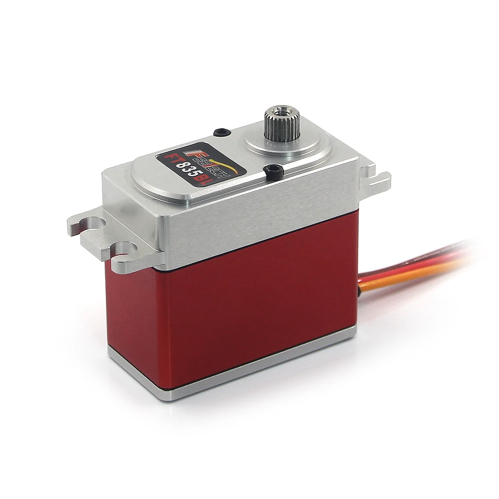 FEETECH FT835BL 30KG Digital Servo Robot 180 Degree Titanium Gear Brushless Motor Resin 1:10 Scale Includes Remote Controller