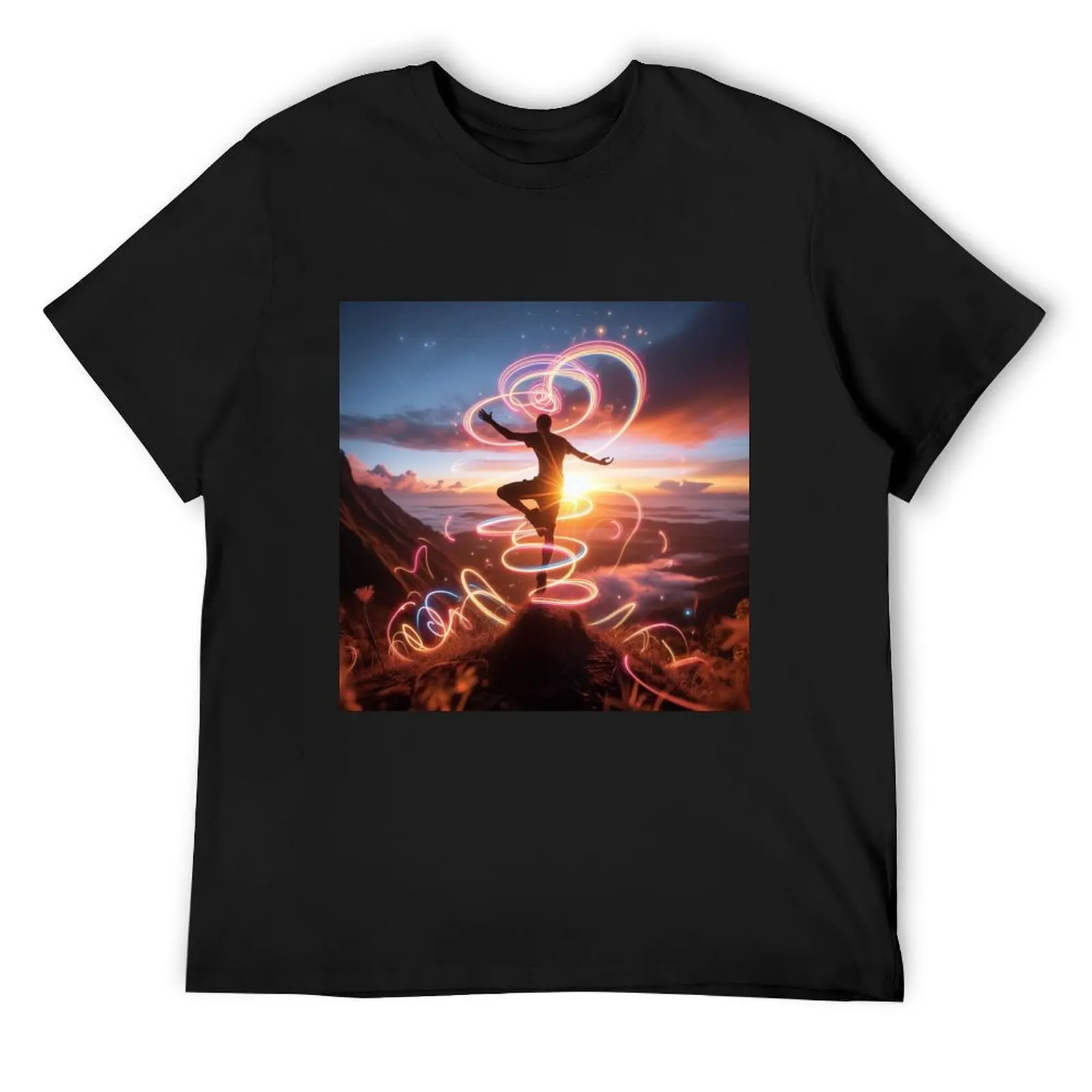 

Enlightened Balance T-Shirt luxury t-shirt luxury designer oversized t shirt plain white t shirts men