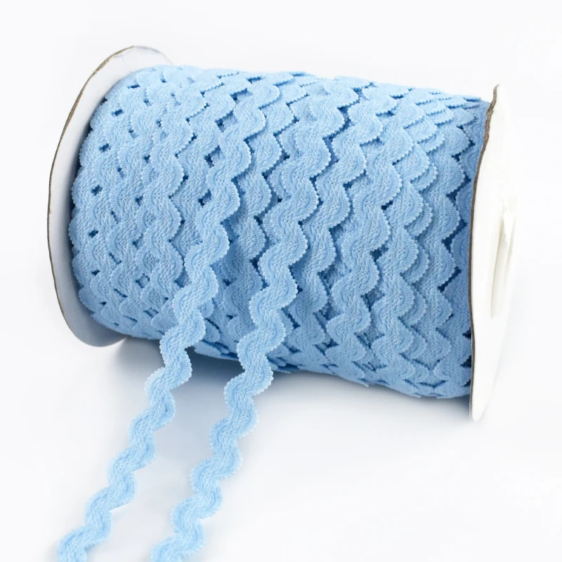 

5-20M 10mm Lace Elastic Band for Hairband Decorative Ribbons Wave Edge Underwear Strap Sewing Stretch Webbing DIY Craft Supplies