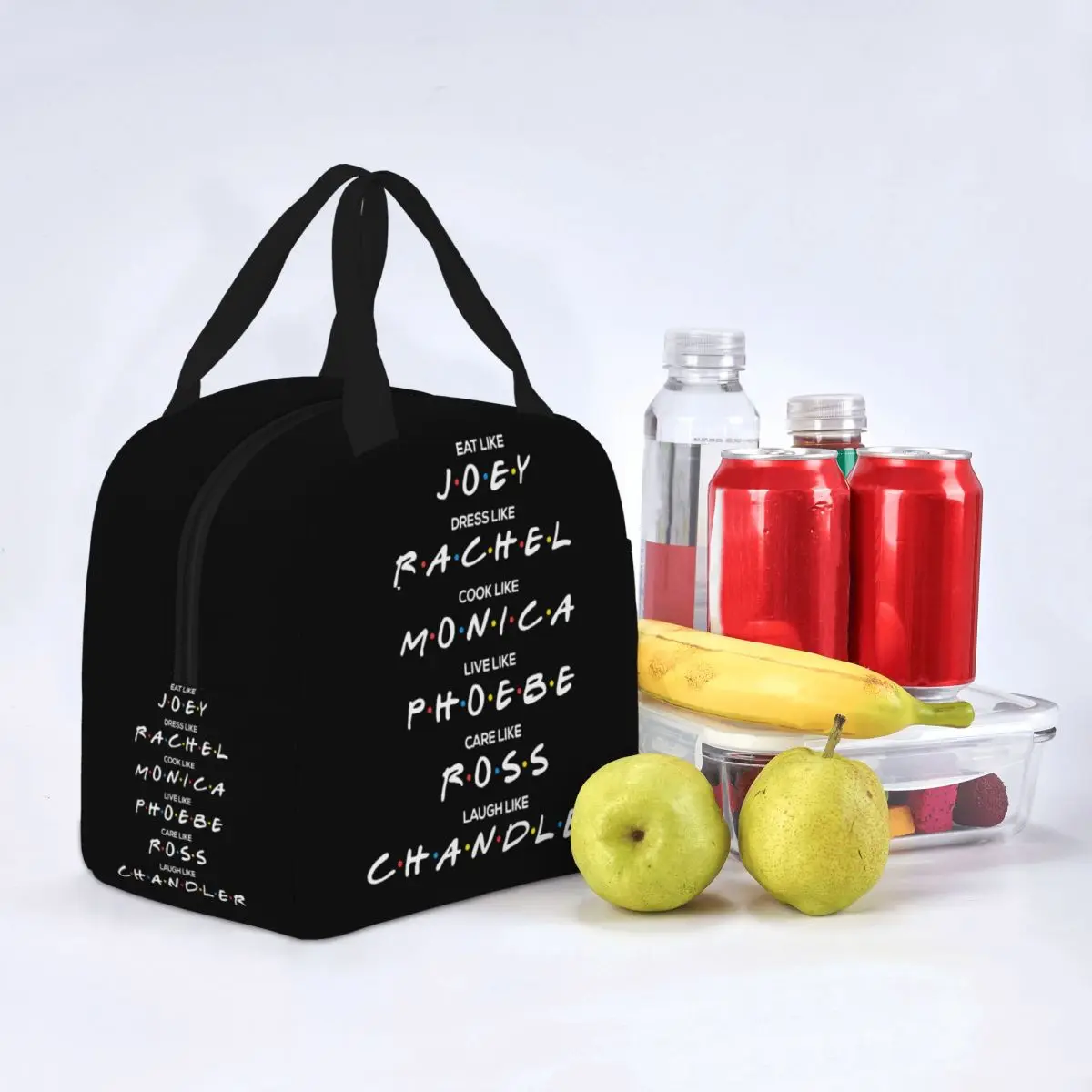 Be Like Friends TV Show Fashion Summer Insulated Lunch Bags Large Lunch Container Thermal Bag Lunch Box Tote Food Storage Bags