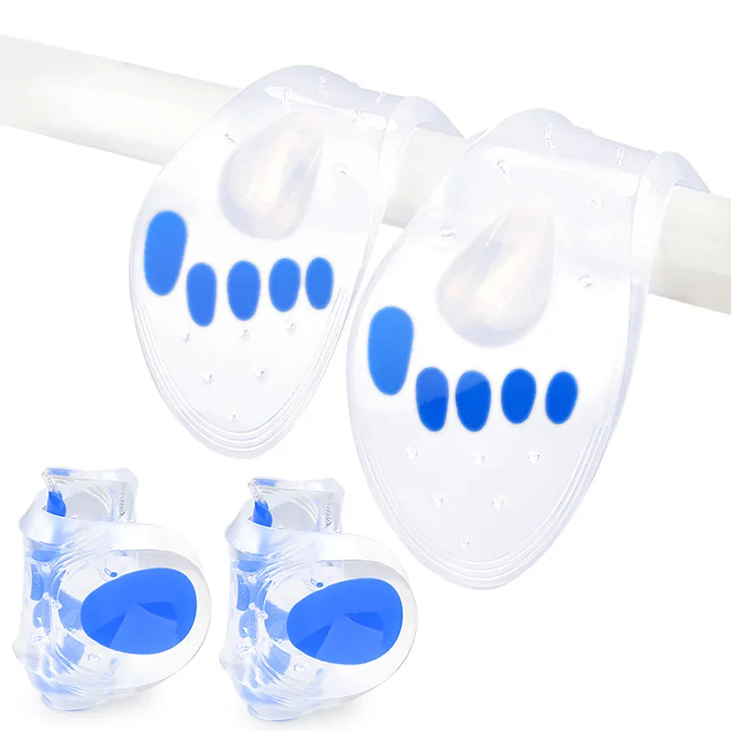 

Silicone insole, foot massage shock absorption and compression softness