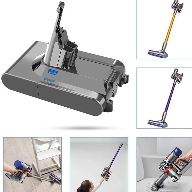 

Сменный литий-ионный аккумулятор 21,6 В, 4000 мАч для Dyson V8 SV10, совместимый с несколькими беспроводными вакуумными моделями
