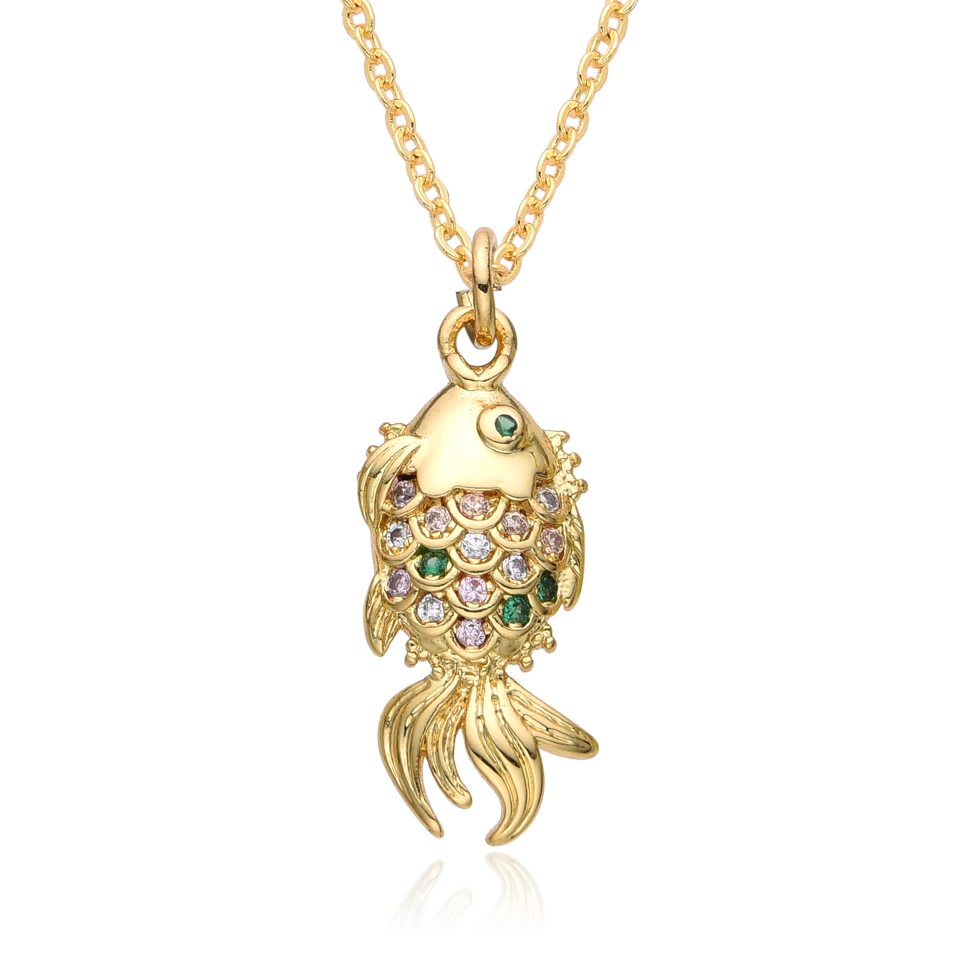 

Винтаж Золото Цвет Животных Шармы Кубический Цирконий Золотая Рыбка Черепаха Слон Морской Конь Осьминог Пингвин Динозавр Ящерица Ожерелье Для Женщин Мужчин CZ Чокер Подвеска Для Ювелирных Изделий Diy Аксессуары Оптовая