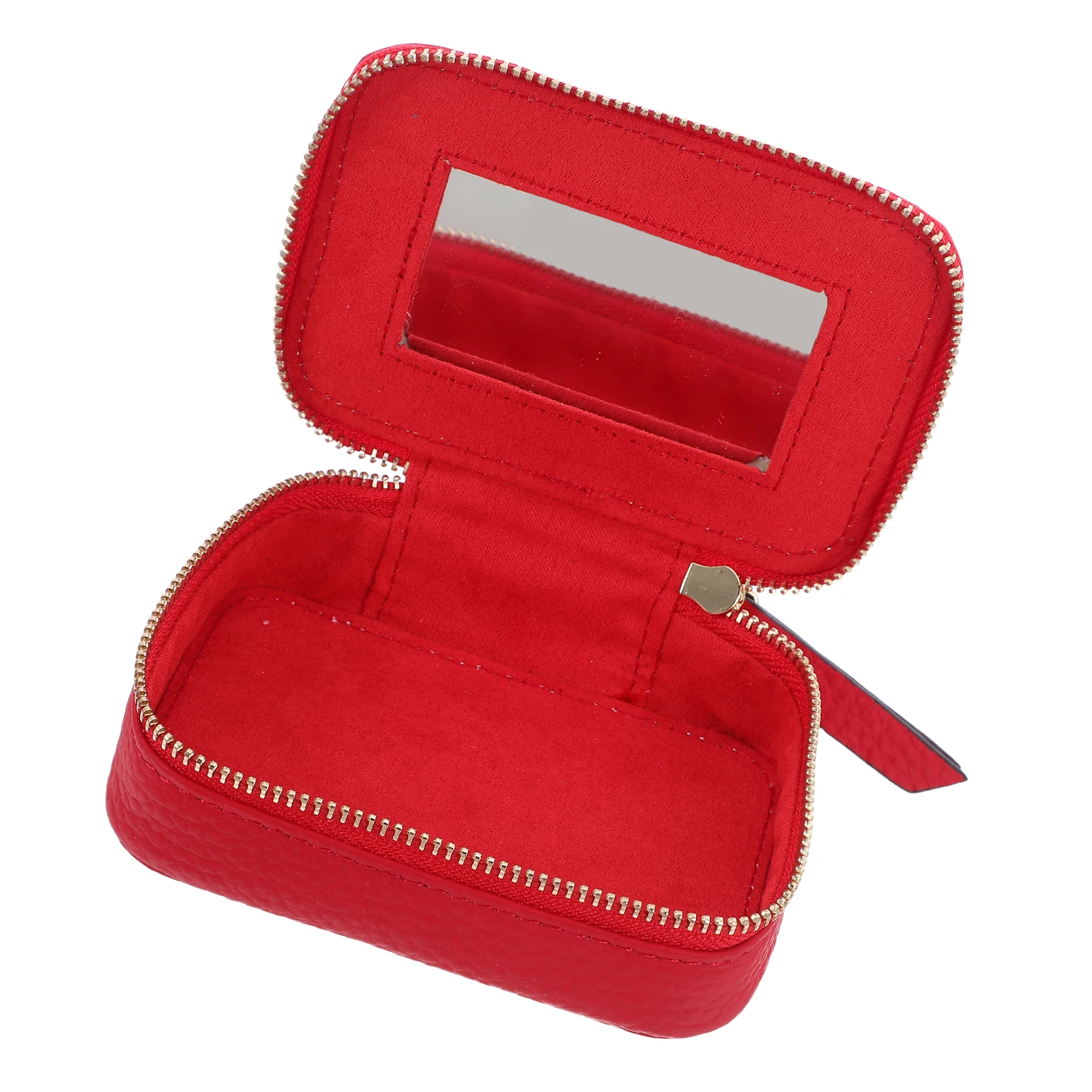 

Mini Bag Make up Bags for Women Lipstick Holder with Mirror Travel Makeup