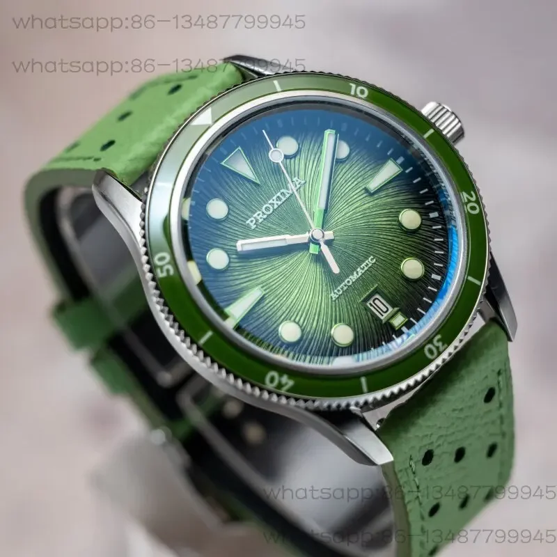 

Unicorn PX1743 Automatic Mechanical 9015 Movement Transparent Waterproof Luminous Men's Watch
