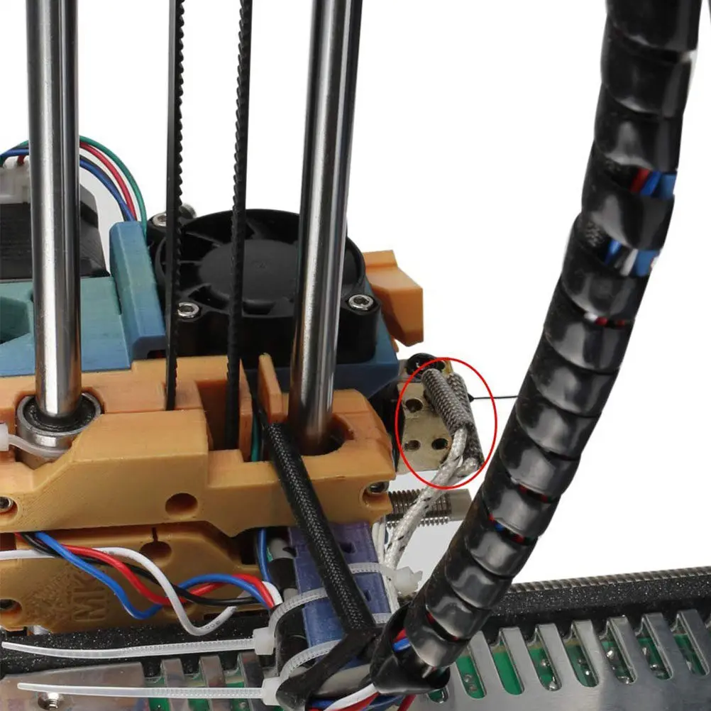 

5Pcs High Temperature Thermistor Sensor Ntc100k 3Mm X 20Mm for 3D Printer Hot End and Heated Bed Applications