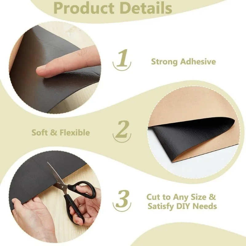 1 Roll 78.7x11.8 Inch Adhesive EVA Foam Roll 1mm Thick Black Foam Sheet EVA Sponge Foam Rubber Sheet for Gap Filling